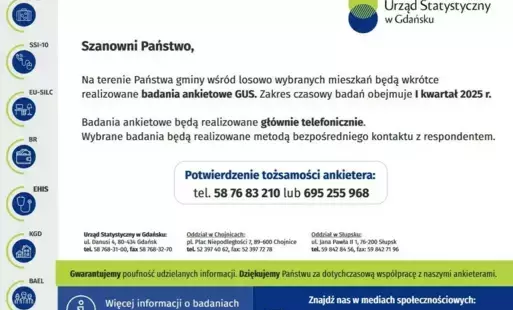 Zdjęcie do Badania ankietowe GUS
