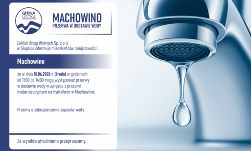 Zdjęcie do Przerwa w dostawie wody &ndash; Machowino | 10.06.br