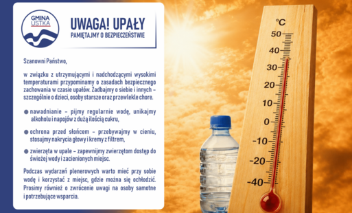Zdjęcie do Upały &ndash; pamiętajmy o bezpieczeństwie