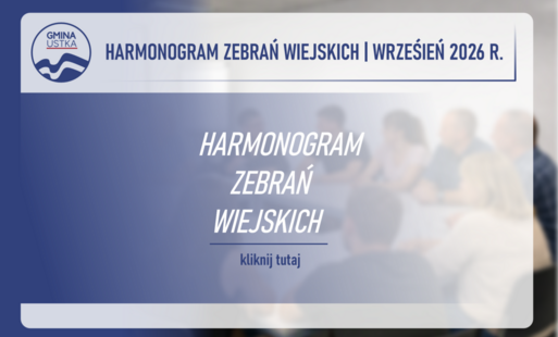 Zdjęcie do Harmonogram zebrań wiejskich | wrzesień 2026 r. 